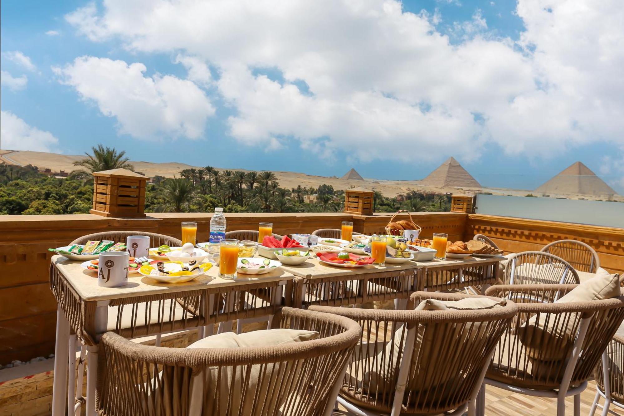 Amun Pyramids View